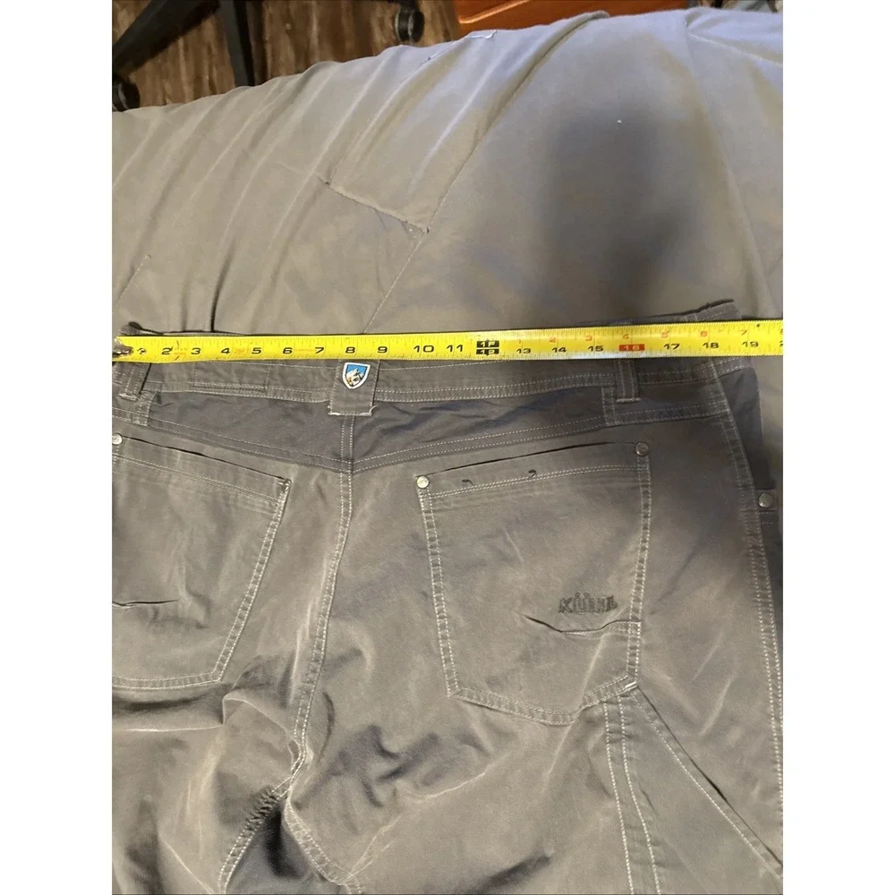 Kuhl Radikl Pants Mens 38x32 Gray Stretch Hiking Outdoor Workwear 7 Pocket - Picture 13 of 14